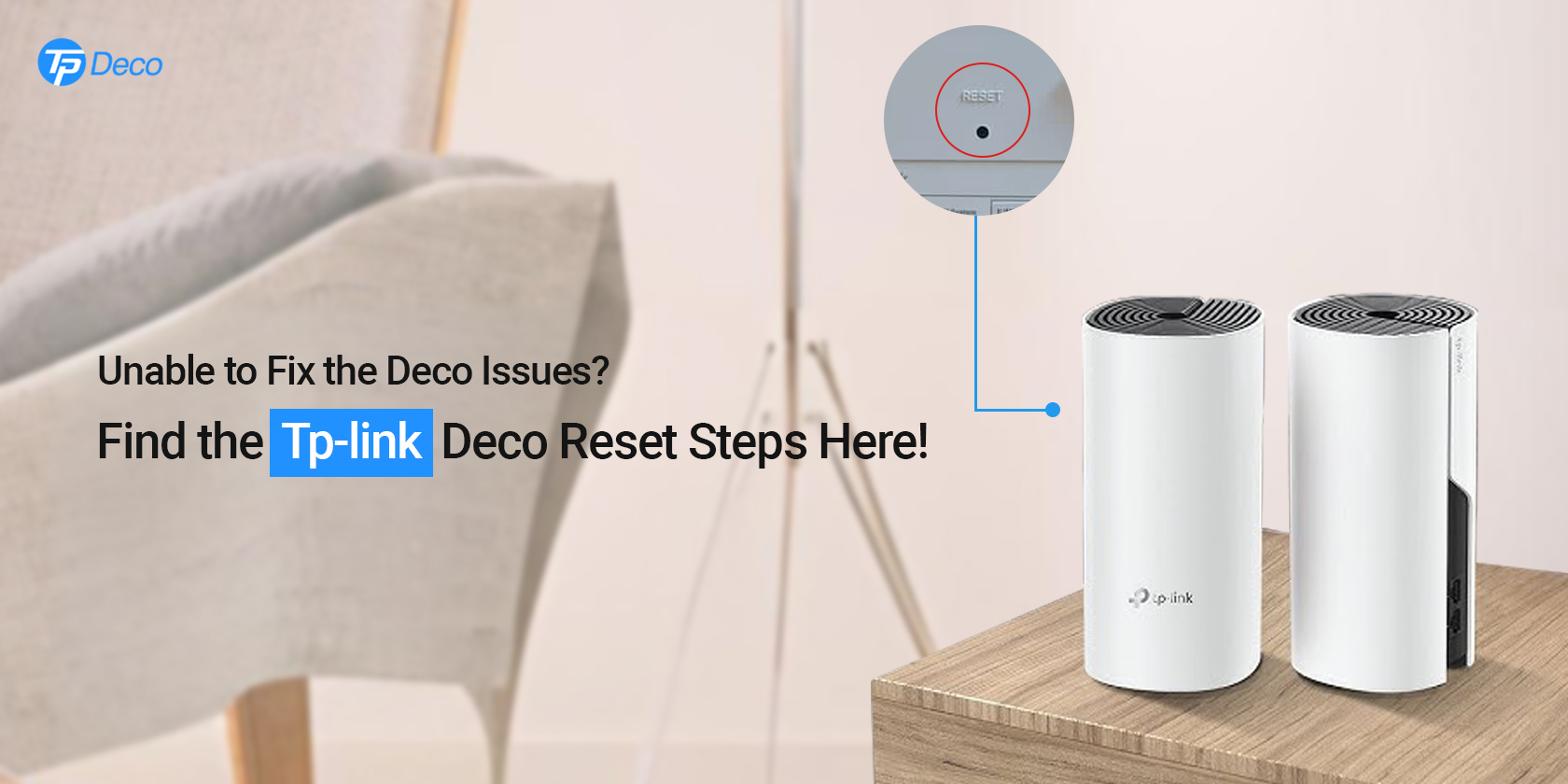 tplink deco reset